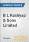 B L Kashyap & Sons Limited Fundamental Company Report Including Financial, SWOT, Competitors and Industry Analysis - Product Thumbnail Image