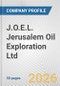 J.O.E.L. Jerusalem Oil Exploration Ltd. Fundamental Company Report Including Financial, SWOT, Competitors and Industry Analysis - Product Thumbnail Image
