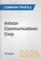 Avistar Communications Corp. Fundamental Company Report Including Financial, SWOT, Competitors and Industry Analysis - Product Thumbnail Image