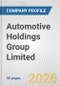 Automotive Holdings Group Limited Fundamental Company Report Including Financial, SWOT, Competitors and Industry Analysis - Product Thumbnail Image