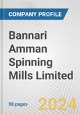 Bannari Amman Spinning Mills Limited Fundamental Company Report Including Financial, SWOT, Competitors and Industry Analysis- Product Image