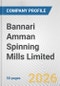 Bannari Amman Spinning Mills Limited Fundamental Company Report Including Financial, SWOT, Competitors and Industry Analysis - Product Thumbnail Image