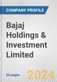 Bajaj Holdings & Investment Limited Fundamental Company Report Including Financial, SWOT, Competitors and Industry Analysis- Product Image
