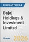 Bajaj Holdings & Investment Limited Fundamental Company Report Including Financial, SWOT, Competitors and Industry Analysis - Product Thumbnail Image