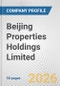 Beijing Properties Holdings Limited Fundamental Company Report Including Financial, SWOT, Competitors and Industry Analysis - Product Thumbnail Image