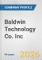 Baldwin Technology Co. Inc. Fundamental Company Report Including Financial, SWOT, Competitors and Industry Analysis - Product Thumbnail Image