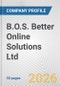 B.O.S. Better Online Solutions Ltd. Fundamental Company Report Including Financial, SWOT, Competitors and Industry Analysis - Product Thumbnail Image