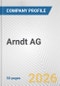 Arndt AG Fundamental Company Report Including Financial, SWOT, Competitors and Industry Analysis - Product Thumbnail Image