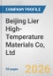 Beijing Lier High-Temperature Materials Co, Ltd. Fundamental Company Report Including Financial, SWOT, Competitors and Industry Analysis - Product Thumbnail Image