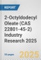 2-Octyldodecyl Oleate (CAS 22801-45-2) Industry Research 2025: Global and Regional Market Trends 2019-2024 and Forecast to 2029 - Product Thumbnail Image