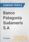 Banco Patagonia Sudameris S.A. Fundamental Company Report Including Financial, SWOT, Competitors and Industry Analysis - Product Thumbnail Image