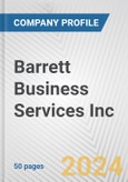 Barrett Business Services Inc. Fundamental Company Report Including Financial, SWOT, Competitors and Industry Analysis- Product Image