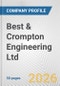 Best & Crompton Engineering Ltd. Fundamental Company Report Including Financial, SWOT, Competitors and Industry Analysis - Product Thumbnail Image