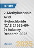 2-Methylnicotinic Acid Hydrochloride (CAS 21636-09-9) Industry Research 2025: Global and Regional Market Trends 2019-2024 and Forecast to 2029- Product Image
