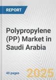 Polypropylene (PP) Market in Saudi Arabia: 2019-2024 Review and Forecast to 2029- Product Image