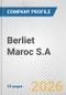 Berliet Maroc S.A. Fundamental Company Report Including Financial, SWOT, Competitors and Industry Analysis - Product Thumbnail Image