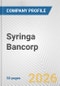 Syringa Bancorp. Fundamental Company Report Including Financial, SWOT, Competitors and Industry Analysis - Product Thumbnail Image