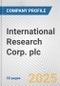 International Research Corp. plc Fundamental Company Report Including Financial, SWOT, Competitors and Industry Analysis - Product Thumbnail Image