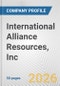 International Alliance Resources, Inc. Fundamental Company Report Including Financial, SWOT, Competitors and Industry Analysis - Product Thumbnail Image