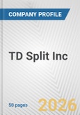 TD Split Inc. Fundamental Company Report Including Financial, SWOT, Competitors and Industry Analysis- Product Image