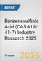 Benzenesulfinic Acid (CAS 618-41-7) Industry Research 2025: Global and Regional Market Trends 2019-2024 and Forecast to 2029 - Product Thumbnail Image
