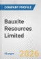 Bauxite Resources Limited, Fundamental Company Report Including Financial, SWOT, Competitors and Industry Analysis - Product Thumbnail Image