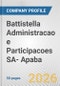 Battistella Administracao e Participacoes SA- Apaba Fundamental Company Report Including Financial, SWOT, Competitors and Industry Analysis - Product Thumbnail Image