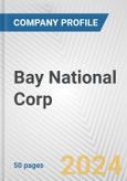 Bay National Corp. Fundamental Company Report Including Financial, SWOT, Competitors and Industry Analysis- Product Image