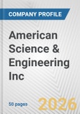 American Science & Engineering Inc. Fundamental Company Report Including Financial, SWOT, Competitors and Industry Analysis- Product Image