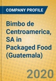 Bimbo de Centroamerica, SA in Packaged Food (Guatemala)- Product Image