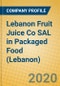 Lebanon Fruit Juice Co SAL in Packaged Food (Lebanon) - Product Thumbnail Image