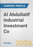 Al Abdullatif Industrial Investment Co. Fundamental Company Report Including Financial, SWOT, Competitors and Industry Analysis- Product Image