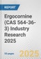 Ergocornine (CAS 564-36-3) Industry Research 2025: Global and Regional Market Trends 2019-2024 and Forecast to 2029 - Product Thumbnail Image