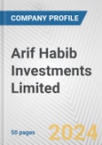 Arif Habib Investments Limited Fundamental Company Report Including Financial, SWOT, Competitors and Industry Analysis- Product Image