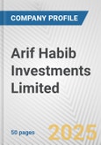 Arif Habib Investments Limited Fundamental Company Report Including Financial, SWOT, Competitors and Industry Analysis- Product Image