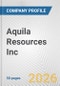 Aquila Resources Inc. Fundamental Company Report Including Financial, SWOT, Competitors and Industry Analysis - Product Thumbnail Image