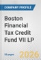 Boston Financial Tax Credit Fund VII LP Fundamental Company Report Including Financial, SWOT, Competitors and Industry Analysis - Product Thumbnail Image