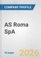 AS Roma SpA Fundamental Company Report Including Financial, SWOT, Competitors and Industry Analysis - Product Thumbnail Image
