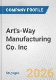 Art's-Way Manufacturing Co. Inc. Fundamental Company Report Including Financial, SWOT, Competitors and Industry Analysis- Product Image