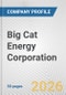 Big Cat Energy Corporation Fundamental Company Report Including Financial, SWOT, Competitors and Industry Analysis - Product Thumbnail Image