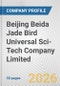 Beijing Beida Jade Bird Universal Sci-Tech Company Limited Fundamental Company Report Including Financial, SWOT, Competitors and Industry Analysis - Product Thumbnail Image