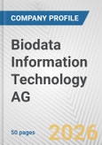 Biodata Information Technology AG Fundamental Company Report Including Financial, SWOT, Competitors and Industry Analysis- Product Image