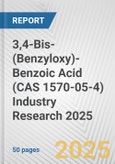 3,4-Bis-(Benzyloxy)-Benzoic Acid (CAS 1570-05-4) Industry Research 2025: Global and Regional Market Trends 2019-2024 and Forecast to 2029- Product Image