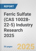 Ferric Sulfate (CAS 10028-22-5) Industry Research 2025: Global and Regional Market Trends 2019-2024 and Forecast to 2029- Product Image