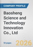 Baosheng Science and Technology Innovation Co., Ltd. Fundamental Company Report Including Financial, SWOT, Competitors and Industry Analysis- Product Image