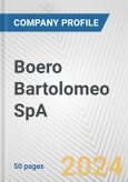 Boero Bartolomeo SpA Fundamental Company Report Including Financial, SWOT, Competitors and Industry Analysis- Product Image