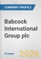 Babcock International Group plc Fundamental Company Report Including Financial, SWOT, Competitors and Industry Analysis - Product Thumbnail Image