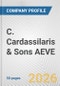 C. Cardassilaris & Sons AEVE Fundamental Company Report Including Financial, SWOT, Competitors and Industry Analysis - Product Thumbnail Image