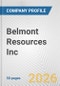 Belmont Resources Inc. Fundamental Company Report Including Financial, SWOT, Competitors and Industry Analysis - Product Thumbnail Image