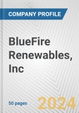 BlueFire Renewables, Inc. Fundamental Company Report Including Financial, SWOT, Competitors and Industry Analysis- Product Image